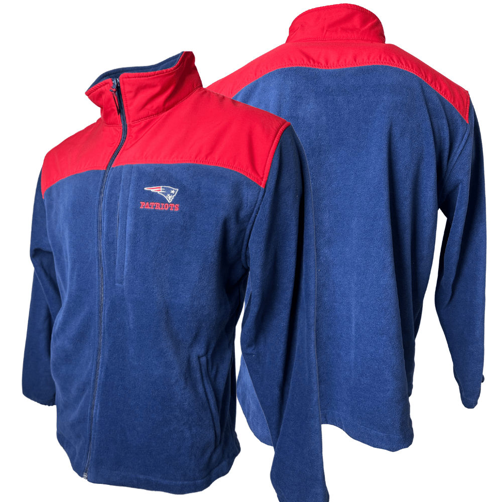 Men's New England Patriots NFL Team Apparel Sideline Full - Zip Jacket - CMD Sports