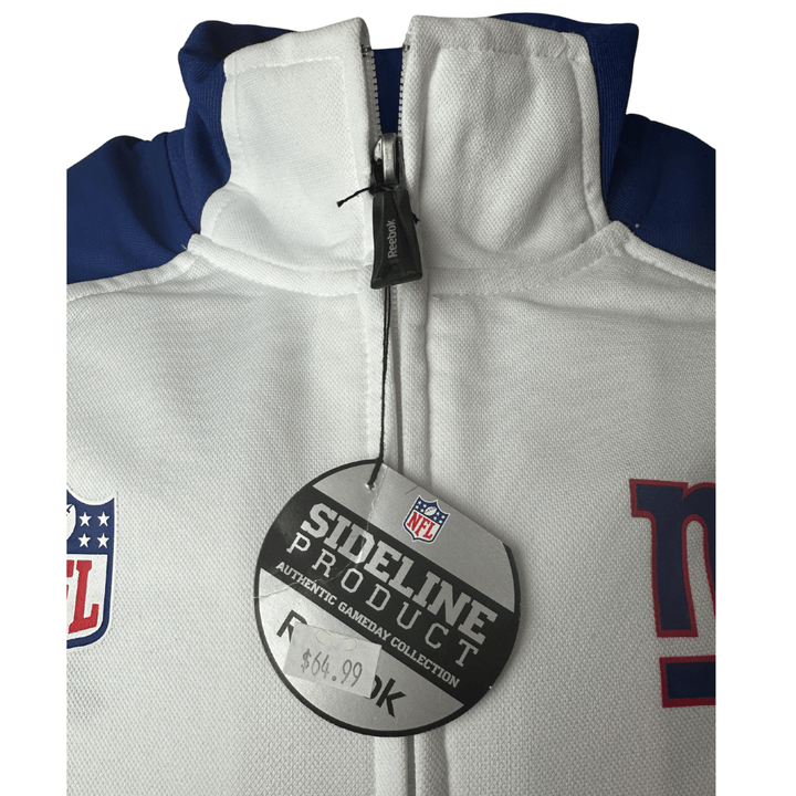 Men's New York Giants Reebok Side - Line Full - Zip Jacket - CMD Sports