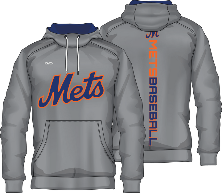 Mets Baseball Charter - Hoodie - CMD Sports
