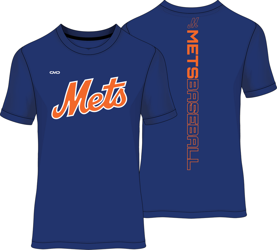 Mets Baseball Charter - Supporter Shirt BLUE - CMD Sports