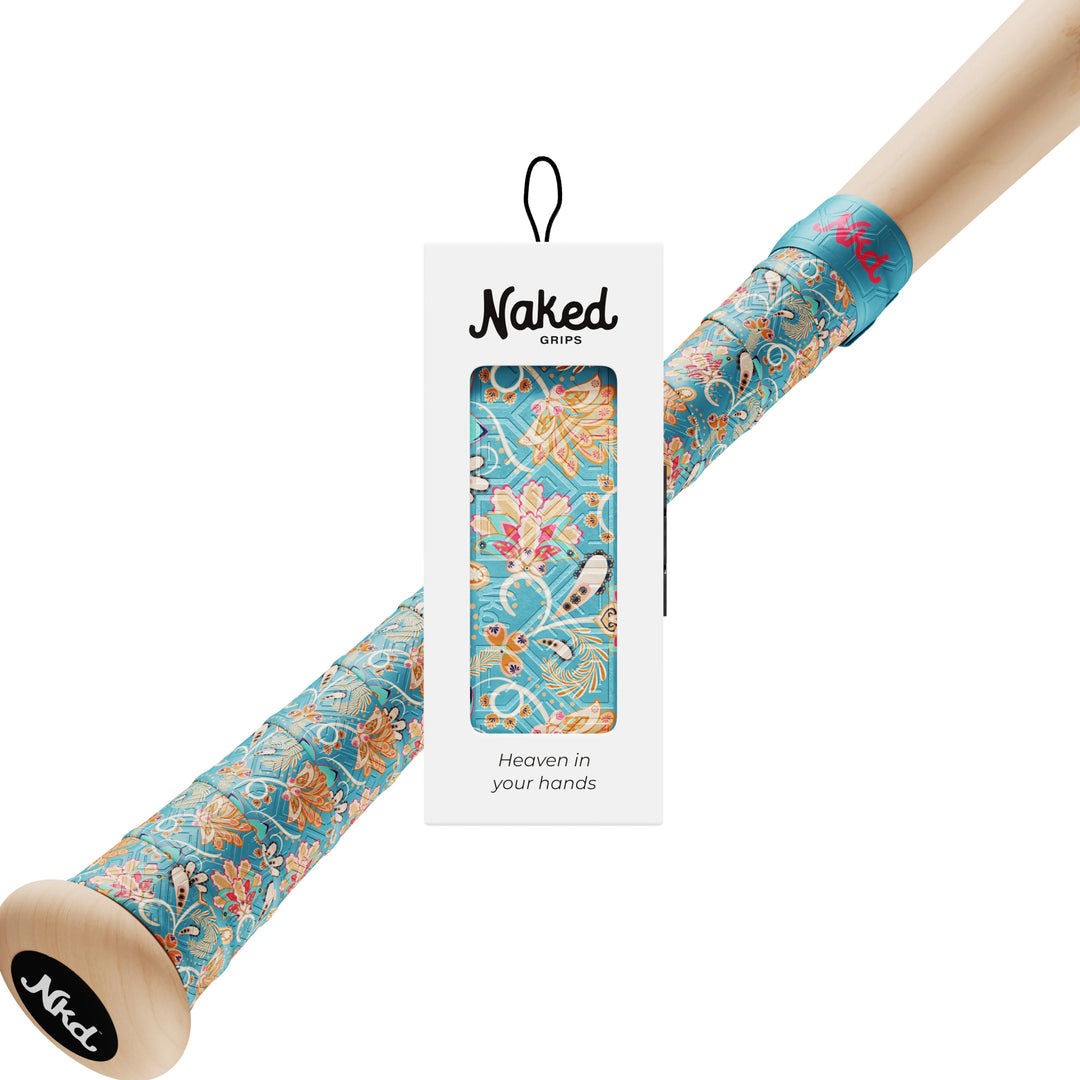 Naked Grips Artist Series - PAISLEY Bat Grip - CMD Sports