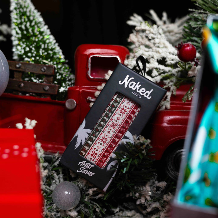 Naked Grips Artist Series - UGLY SWEATER - LIMITED EDITION Bat Grip - CMD Sports