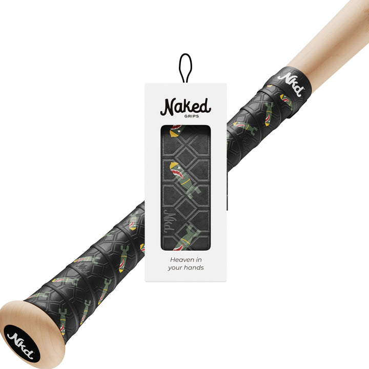 Naked Grips Iconic Collection - BOMBS AWAY Bat Grip - CMD Sports