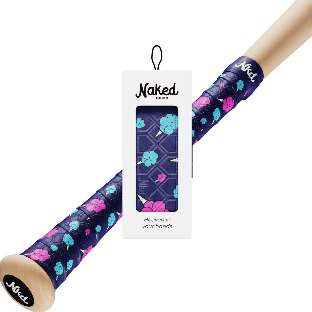 Naked Grips Iconic Collection - COTTON CANDY Bat Grip - CMD Sports