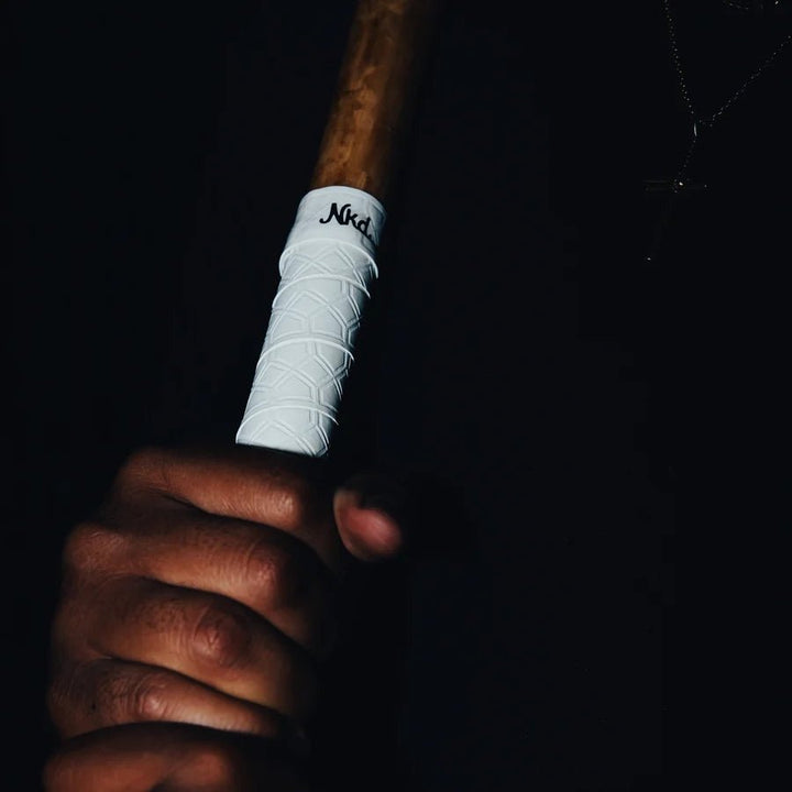 Naked Grips Iconic Collection - FROST WHITE Bat Grip - CMD Sports