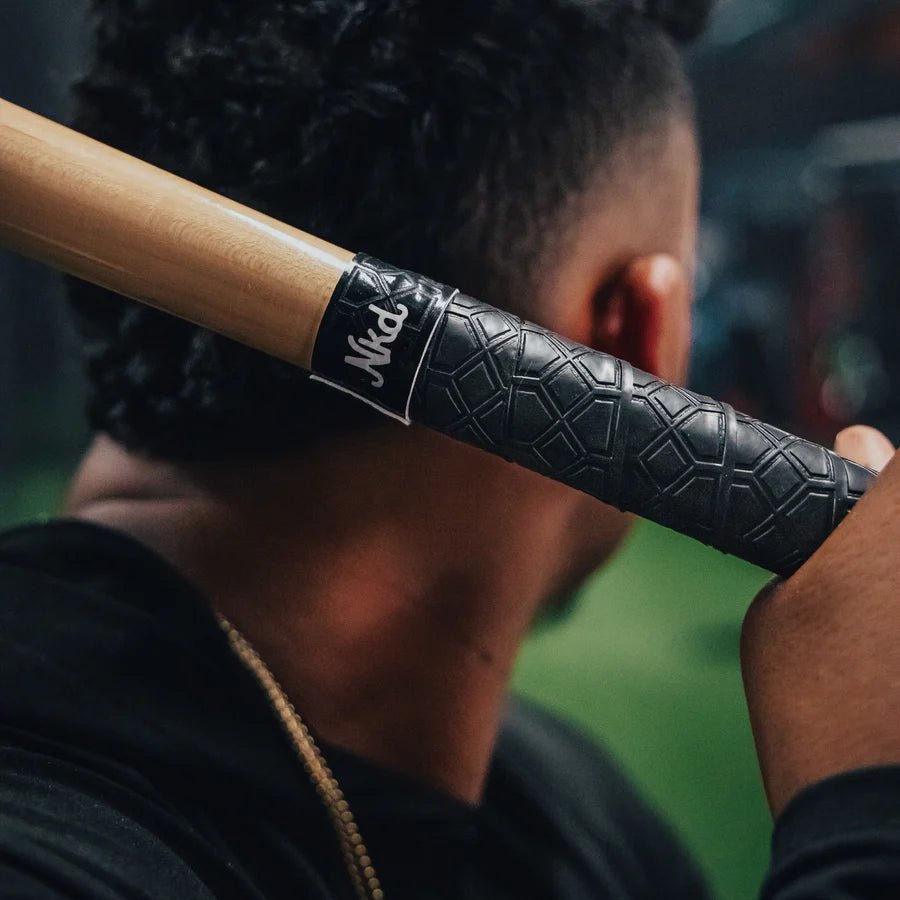 Naked Grips Iconic Collection - JET BLACK Bat Grip - CMD Sports