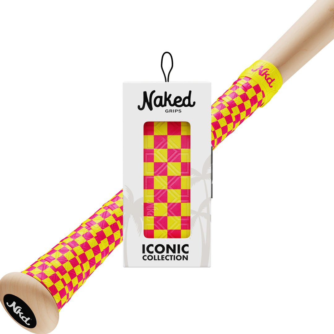 Naked Grips Iconic Collection - PINK LEMONADE Bat Grip - CMD Sports