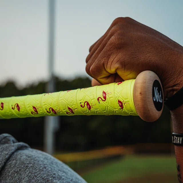 Naked Grips Iconic Collection - THE FLAMINGO Bat Grip - CMD Sports