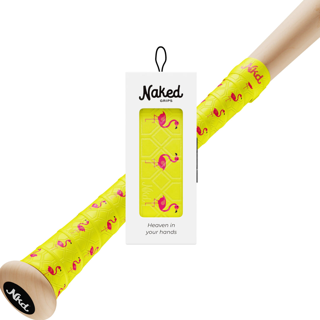 Naked Grips Iconic Collection - THE FLAMINGO Bat Grip - CMD Sports