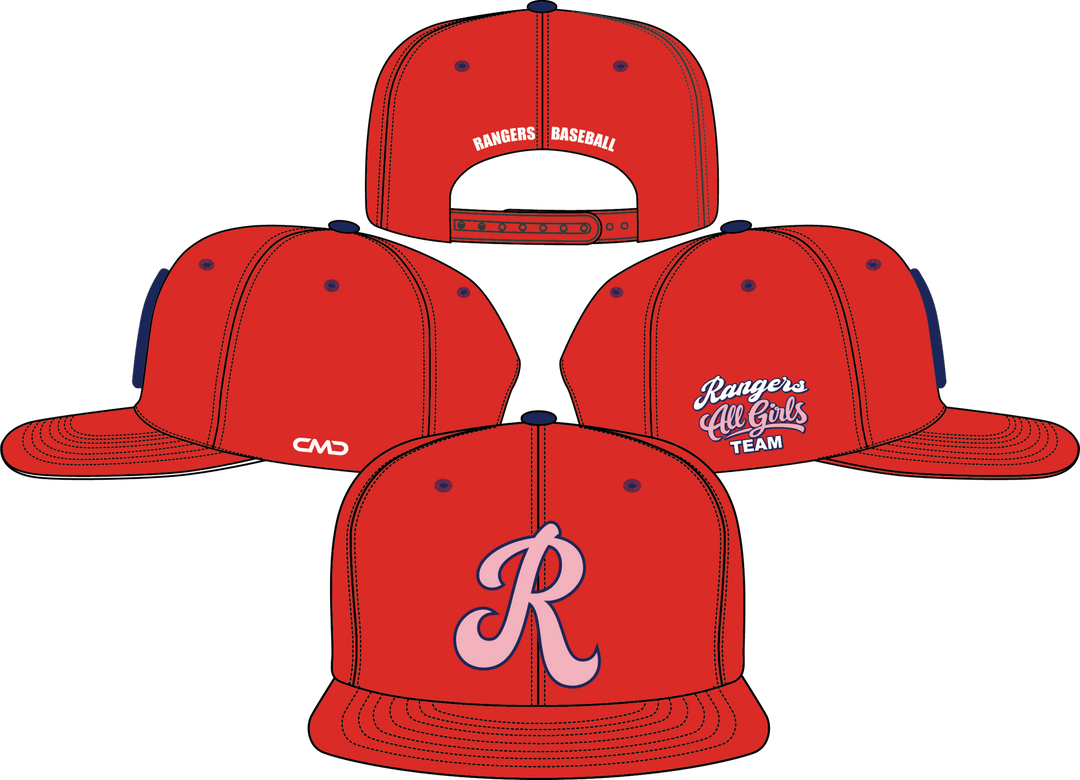 Rangers Baseball Charter - HAT - ALL GIRLS - CMD Sports