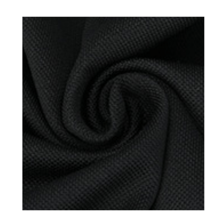 Pearl pique mesh fabric close up