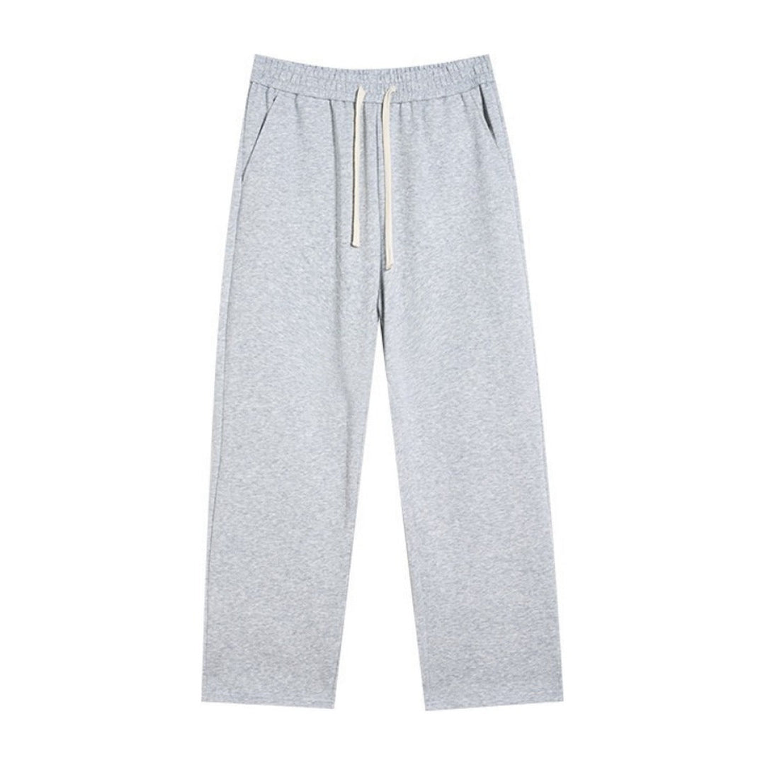 Rigorer Cotton Blend Knit Track Pants with Drawstring Waist - CMD Sports