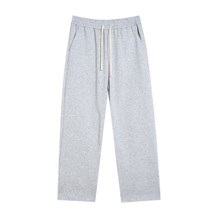 Rigorer Cotton Blend Knit Track Pants with Drawstring Waist - CMD Sports