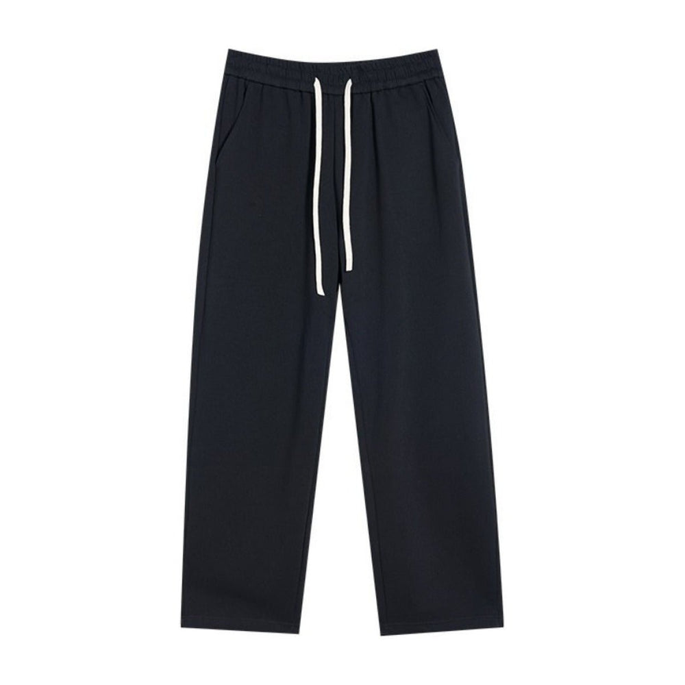 Rigorer Cotton Blend Knit Track Pants with Drawstring Waist - CMD Sports