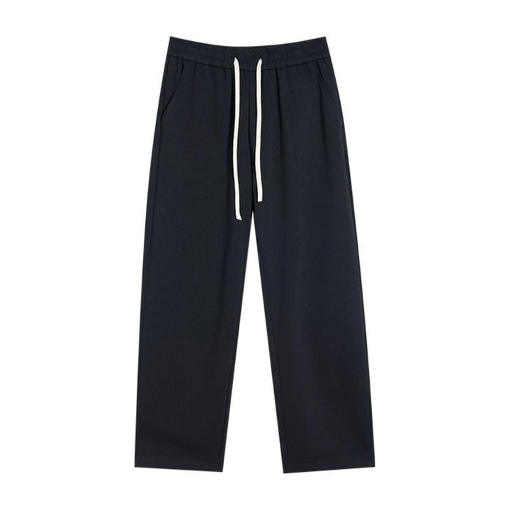 Rigorer Cotton Blend Knit Track Pants with Drawstring Waist - CMD Sports