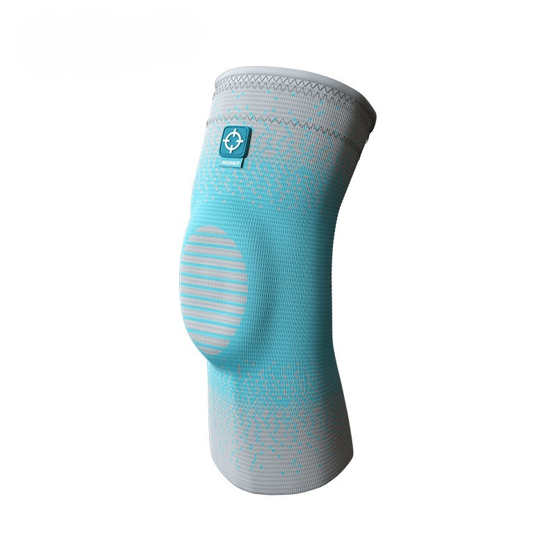 Rigorer Kids Compression Knee Pad Sleeve – Grey Aqua - CMD Sports