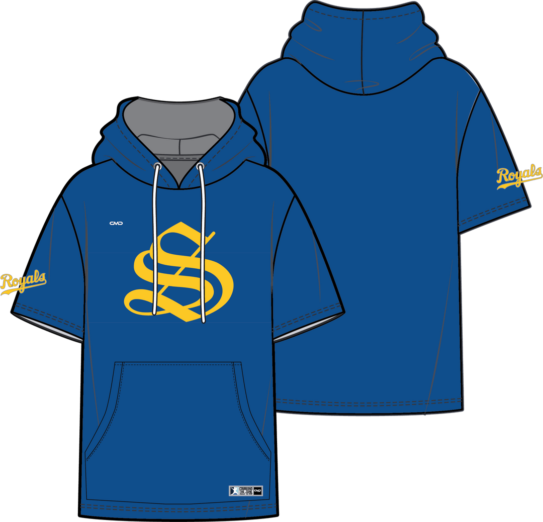 Sandringham Baseball Club - Short Sleeve Hoodie - CMD Sports