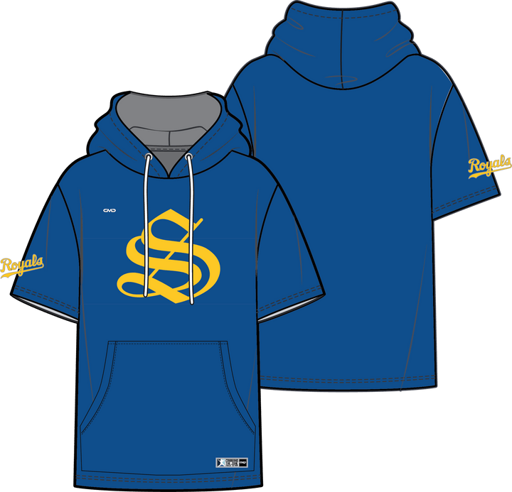 Sandringham Baseball Club - Short Sleeve Hoodie - CMD Sports