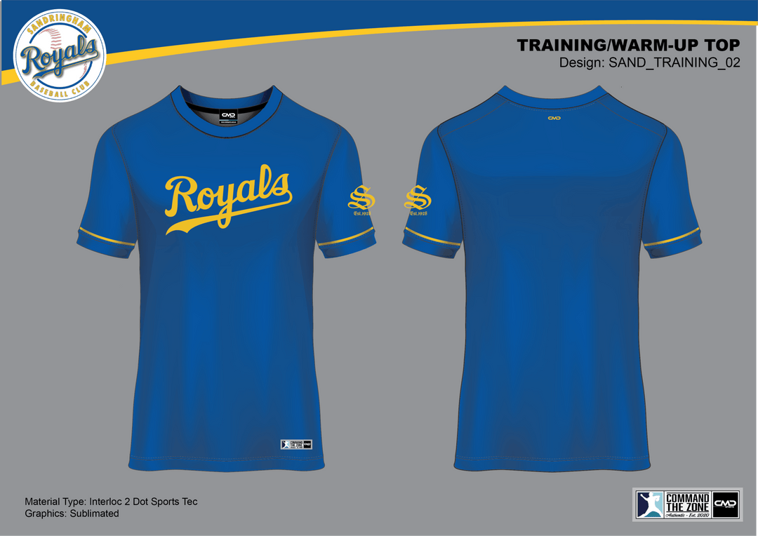 Sandringham Baseball Club Training Top - CMD Sports