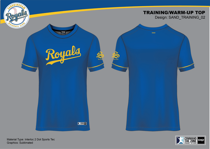 Sandringham Baseball Club Training Top - CMD Sports