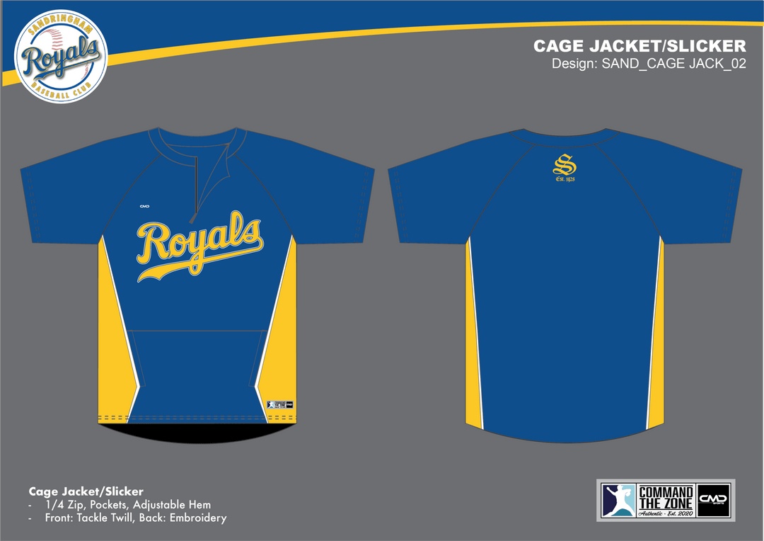 Sandringham Royals - Cage Jacket - CMD Sports