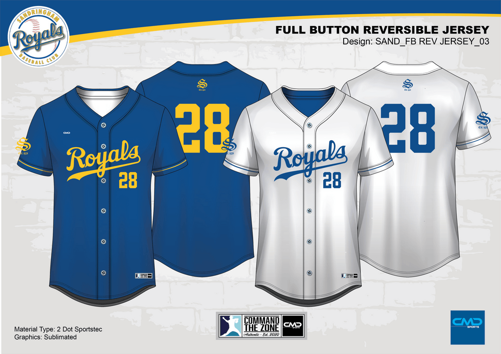Sandringham Royals Reversible Jersey - CMD Sports