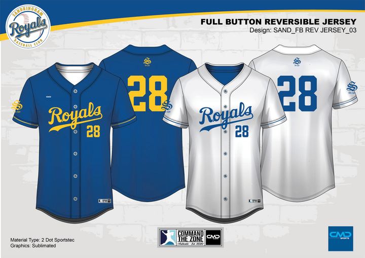 Sandringham Royals Reversible Jersey - CMD Sports
