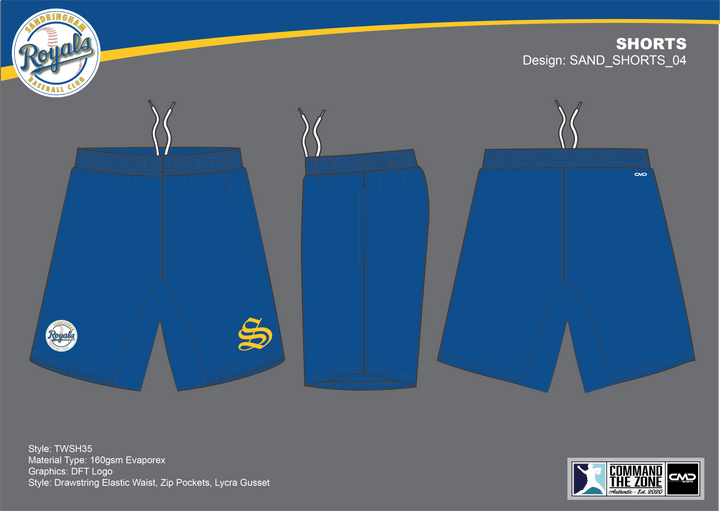 Sandringham Royals - Shorts 02 - CMD Sports