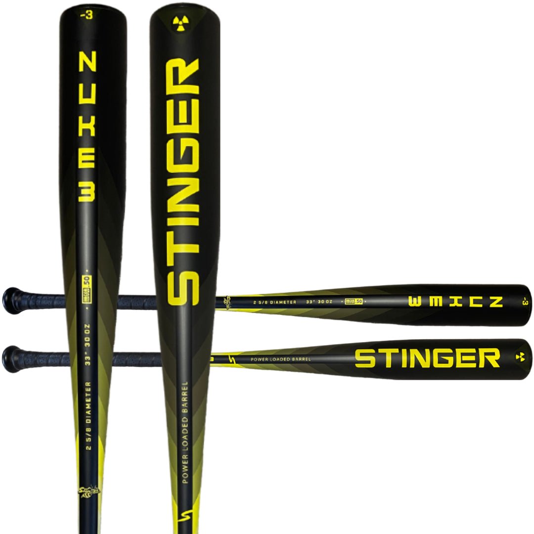 Stinger 2024 Nuke 3 BBCOR -3 Baseball Bat - CMD Sports