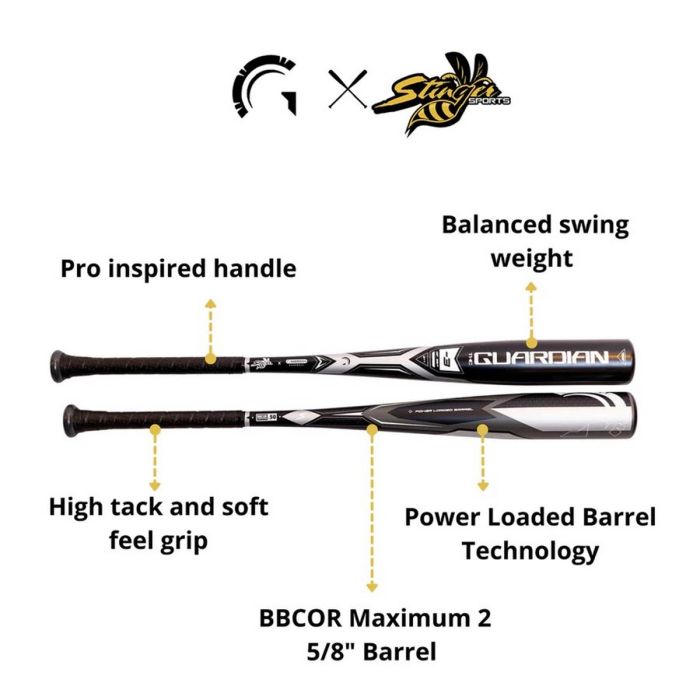 Stinger Guardian BBCOR -3 Baseball Bat - CMD Sports