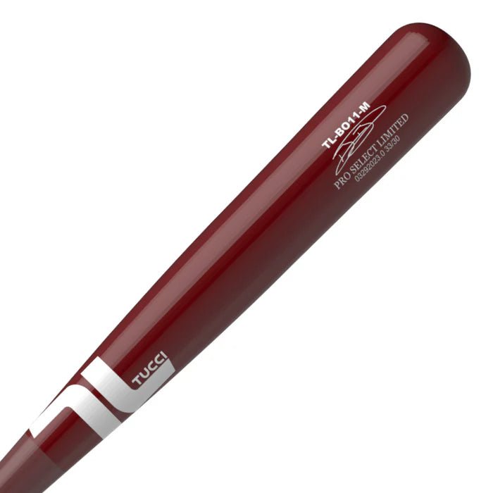 TUCCI BO BICHETTE Signature Model Pro Select Limited Wood Bat BO11 WINE - MAPLE - CMD Sports