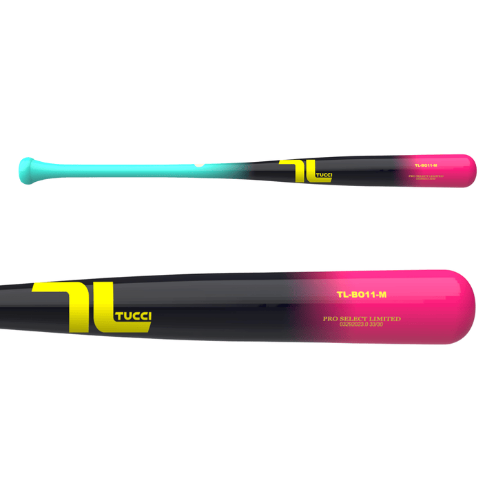 TUCCI TL - BO11 PRO SELECT LIMITED WOOD BAT – TRI - FADE - CMD Sports