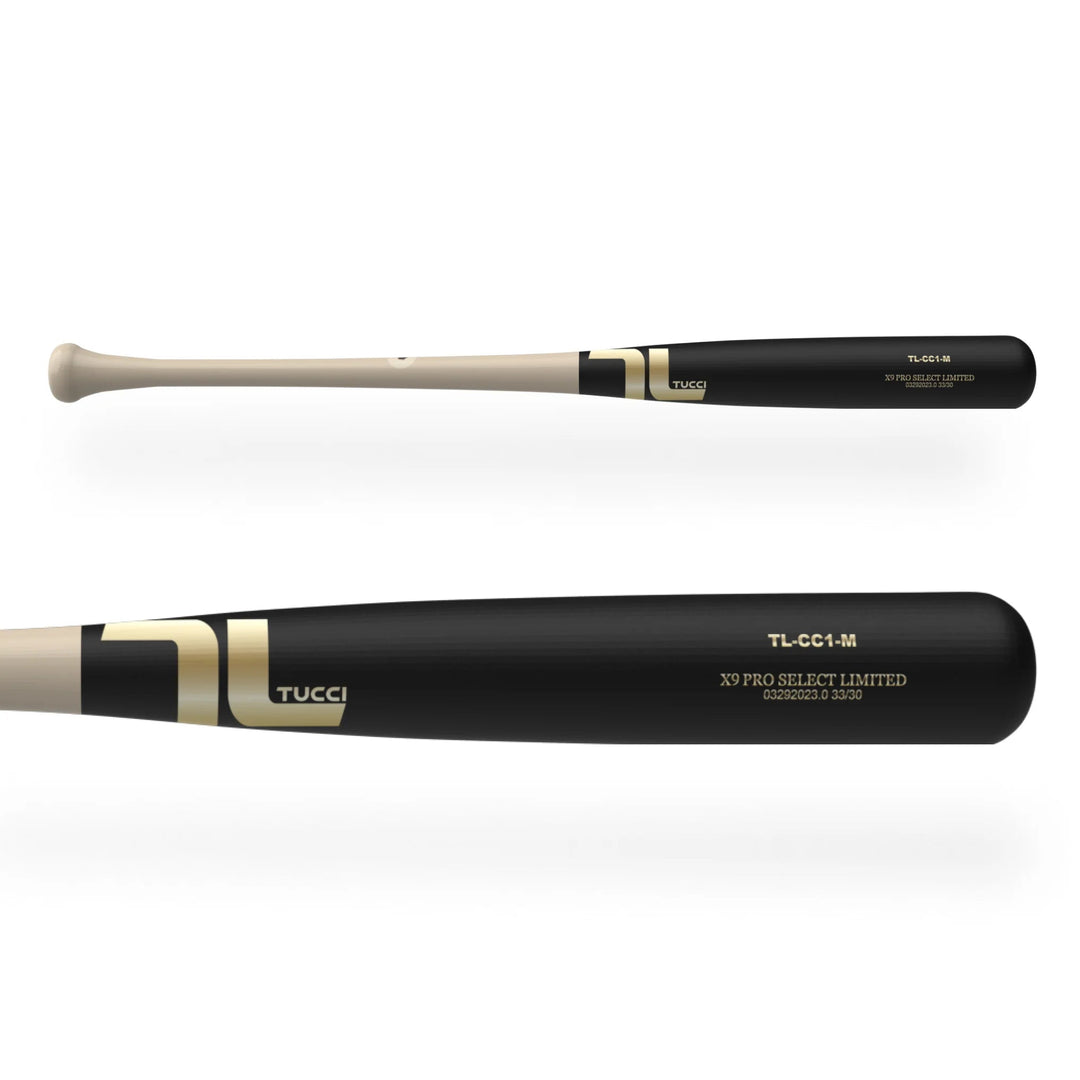 TUCCI TL - CC1 X9 Pro Select Limited Wood Bat - MAPLE - CMD Sports