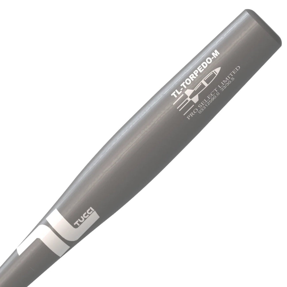 TUCCI TL - TORPEDO PRO SELECT LIMITED WOOD BAT - MATTE GRAY - CMD Sports