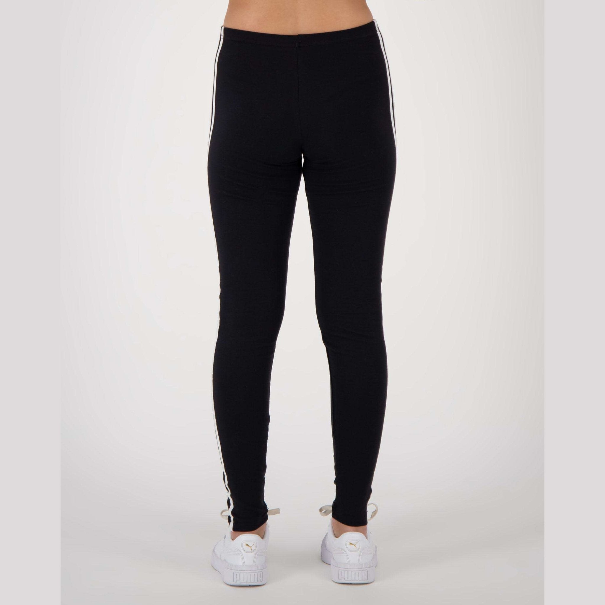 NEW ADIDAS GIRLS Age 13-14 Cotton Leggings Navy Blue sport gym casual £9.95  - PicClick UK