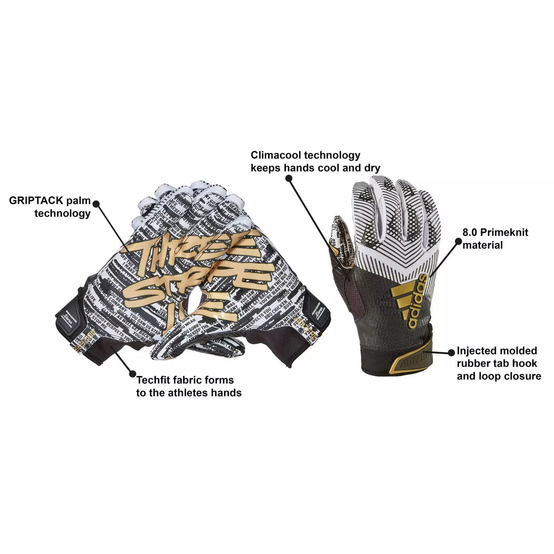 Adidas three stripe life gloves hotsell