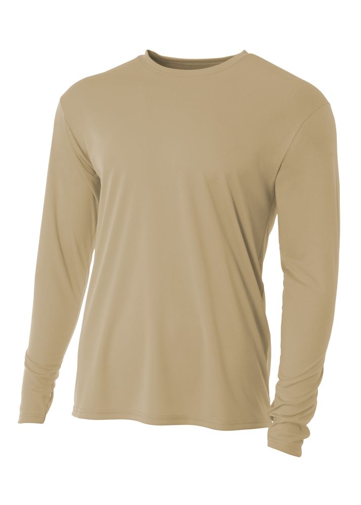 ADULT A4 Long Sleeve Baselayer Performance Crew Shirt - CMD Sports