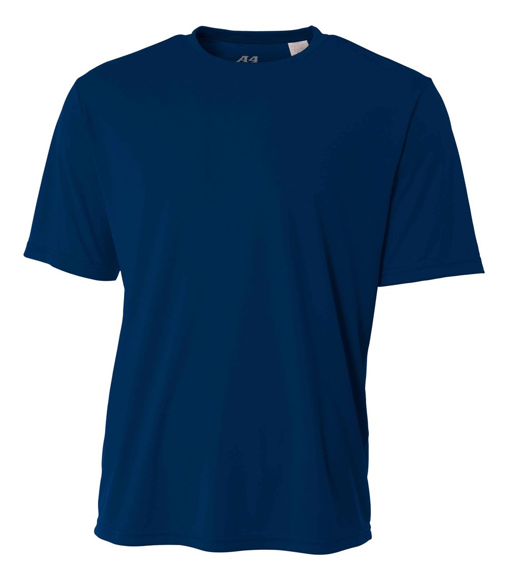 ADULT A4 Short Sleeve Baselayer Performance Crew Shirt - CMD Sports