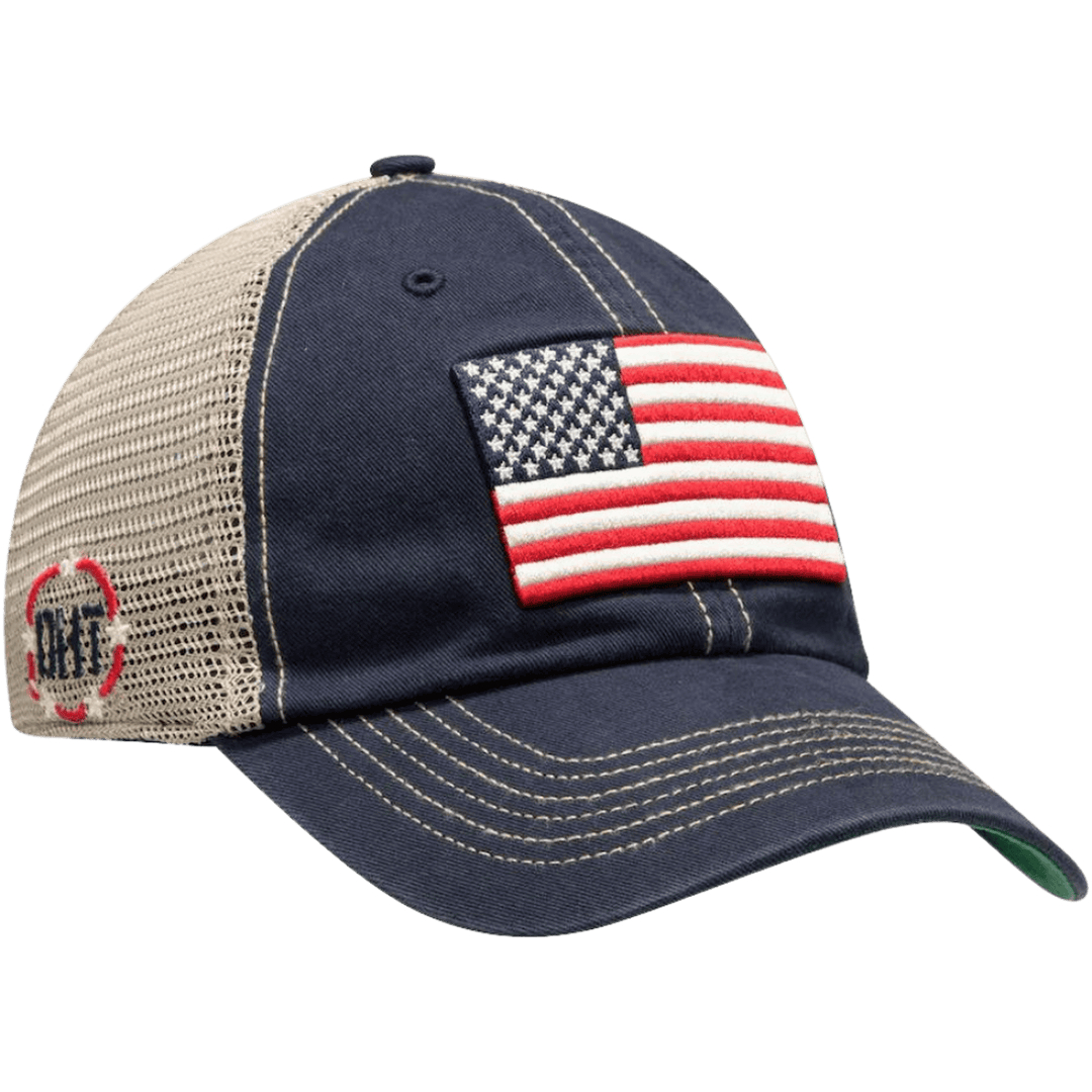 Air Force Falcons NCAA '47 Military Appreciation Flag Trucker Cap - CMD Sports