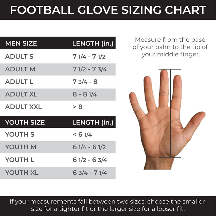 Battle Sports Nightmare Adult Cloaked Football Receiver Gloves - CMD Sports