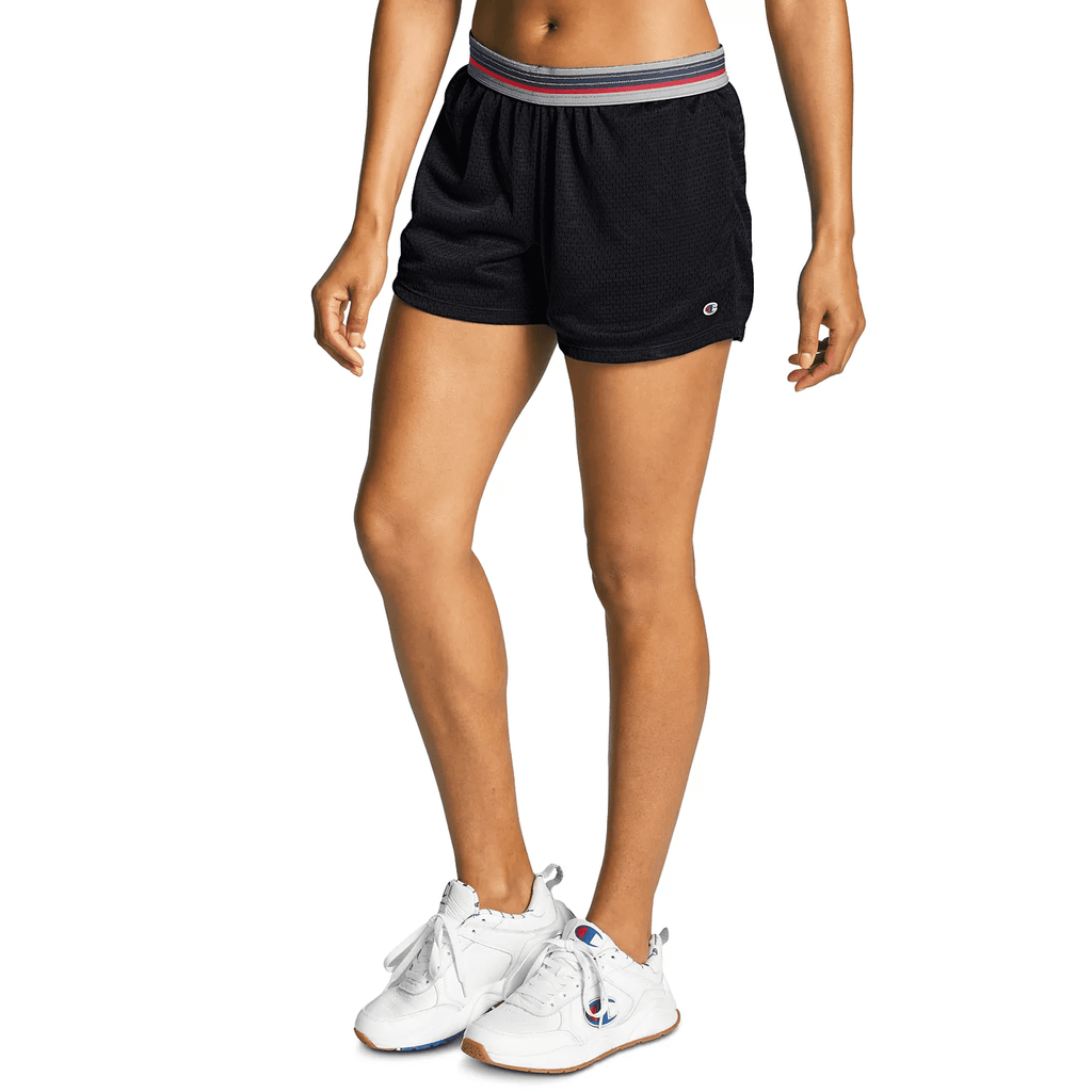 Champion women's athletic shorts discount