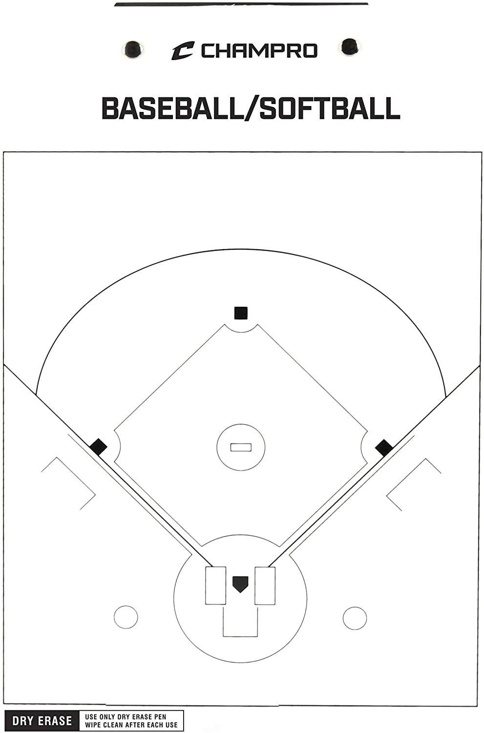 Champro 9" X 12" Baseball/Softball Coach's Board - CMD Sports