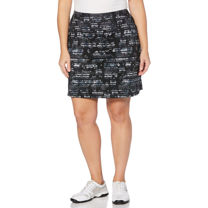 Clearance - Callaway Women's 18” Stained Glass Floral Golf Skort - Extended Sizes - CMD Sports