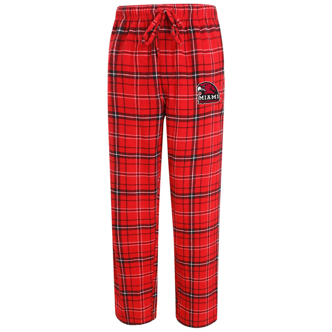 Clearance - Miami University RedHawks Concepts Sport Ultimate Flannel Pajama Pants - CMD Sports