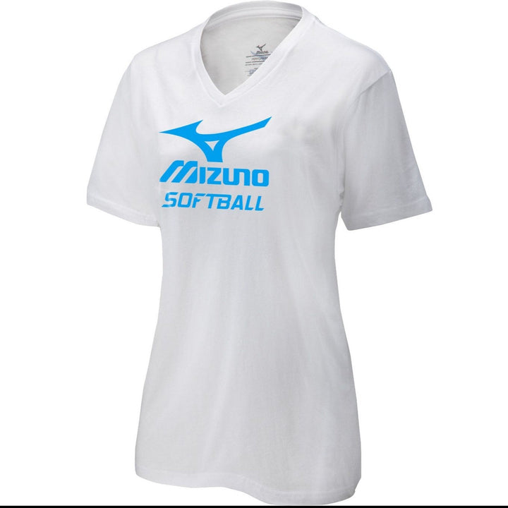Clearance - Mizuno Women's V-Neck Softball T-Shirt - CMD Sports