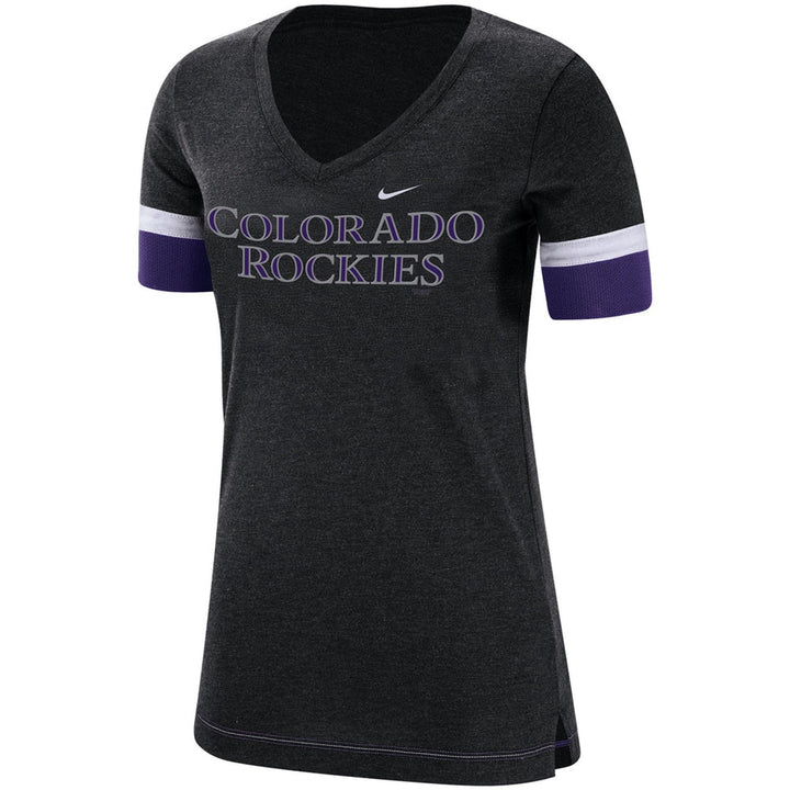 Clearance - Nike Women's Colorado Rockies Tri-Blend Fan T-Shirt - CMD Sports