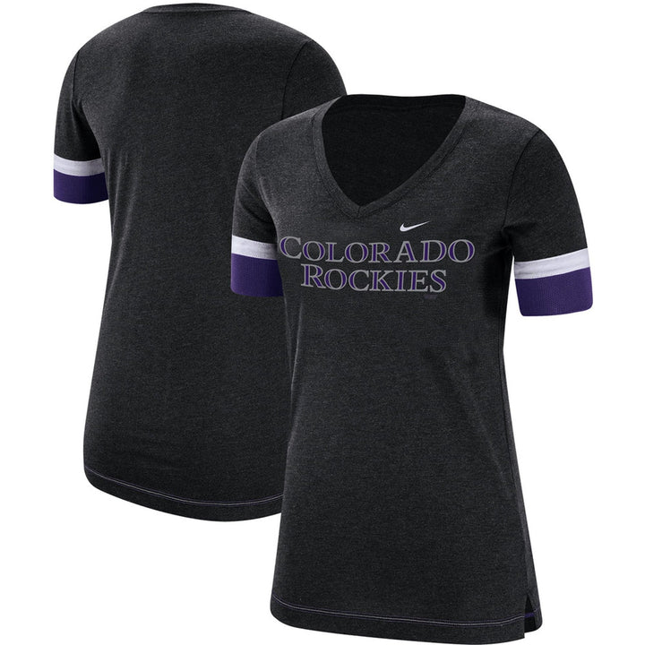 Clearance - Nike Women's Colorado Rockies Tri-Blend Fan T-Shirt - CMD Sports