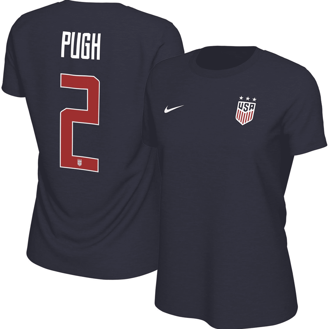 Clearance Nike Women s USA Soccer Mallory Pugh 2 Navy Player T