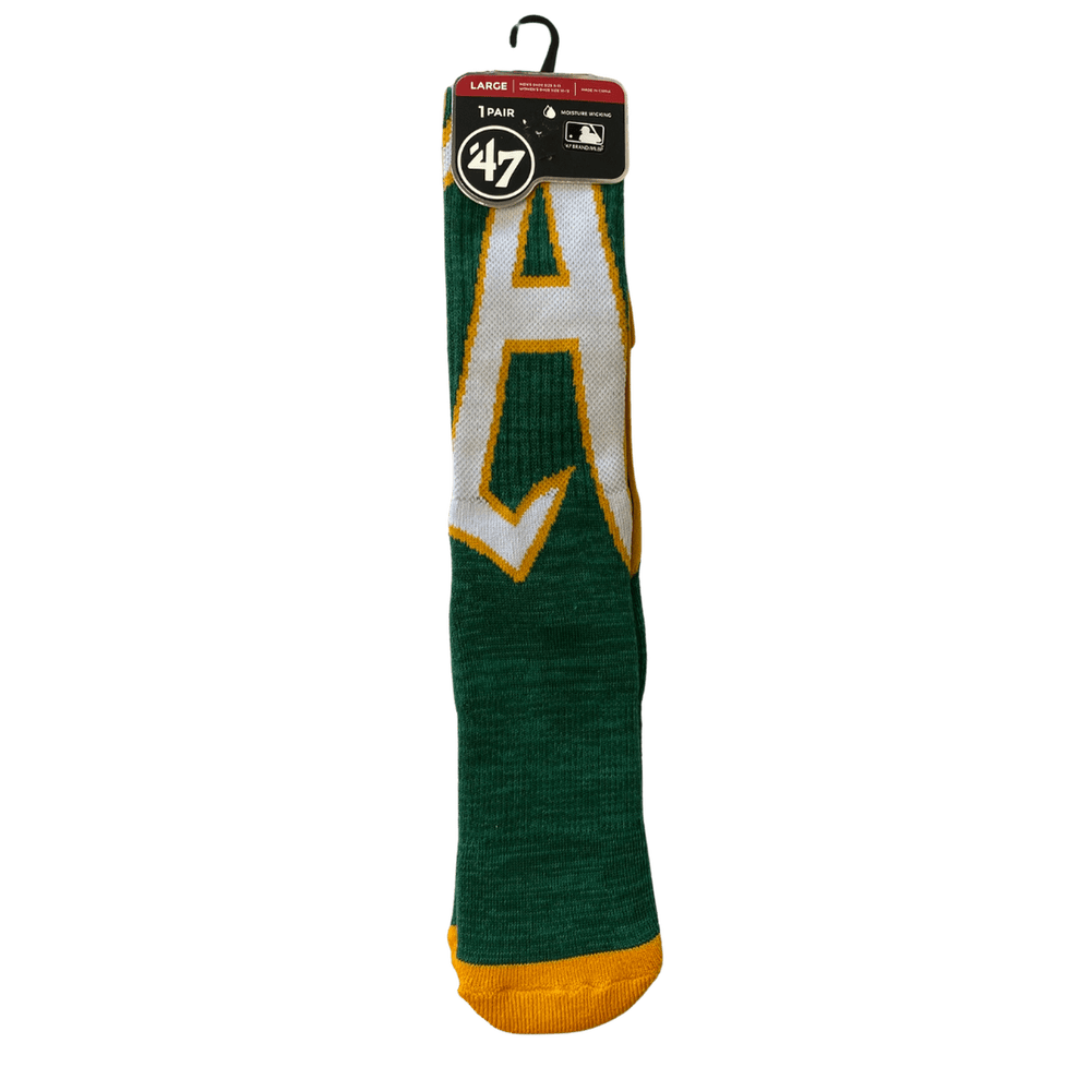 Clearance - Oakland Athletics MLB 47 Brand Men's Socks - CMD Sports