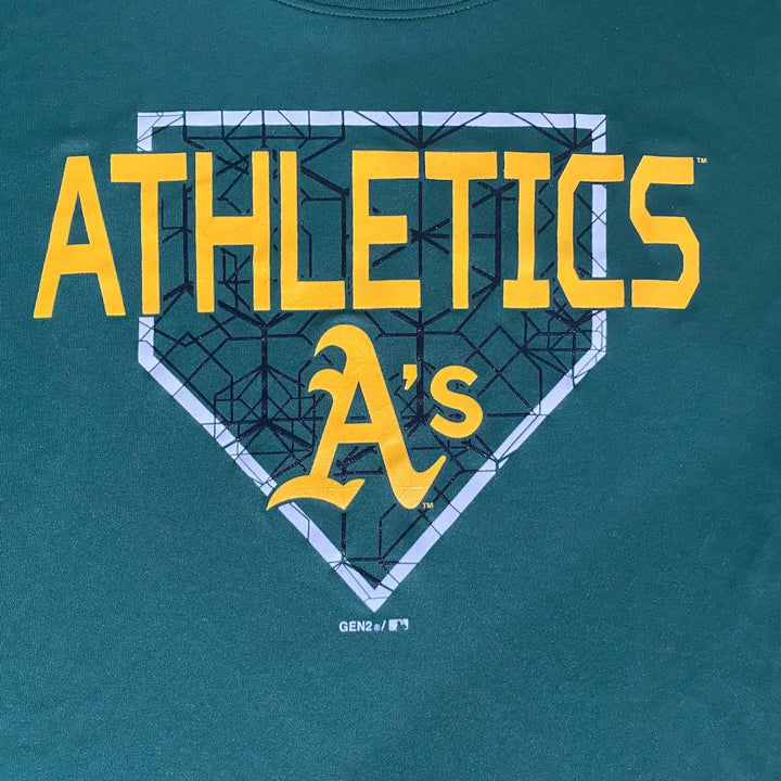 Clearance - Oakland Athletics MLB Gen2 Youth Green T-Shirt - CMD Sports